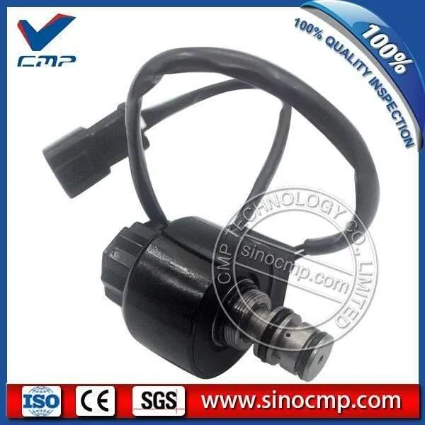 203-60-56180-Schwenkmotor-Magnetventil für Komatsu PC100-5 PC120-5-Bagger, 3-Monatsgarantie