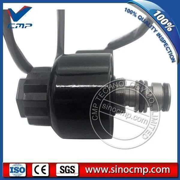 203-60-56180-Schwenkmotor-Magnetventil für Komatsu PC100-5 PC120-5-Bagger, 3-Monatsgarantie