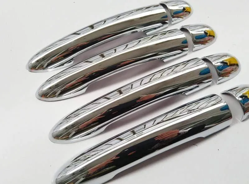 Renault Megane II 2 MK2 2002 2003 2004 2005 2006 2007 2008 ABS Chrom Türgriffabdeckungsverkleidung
