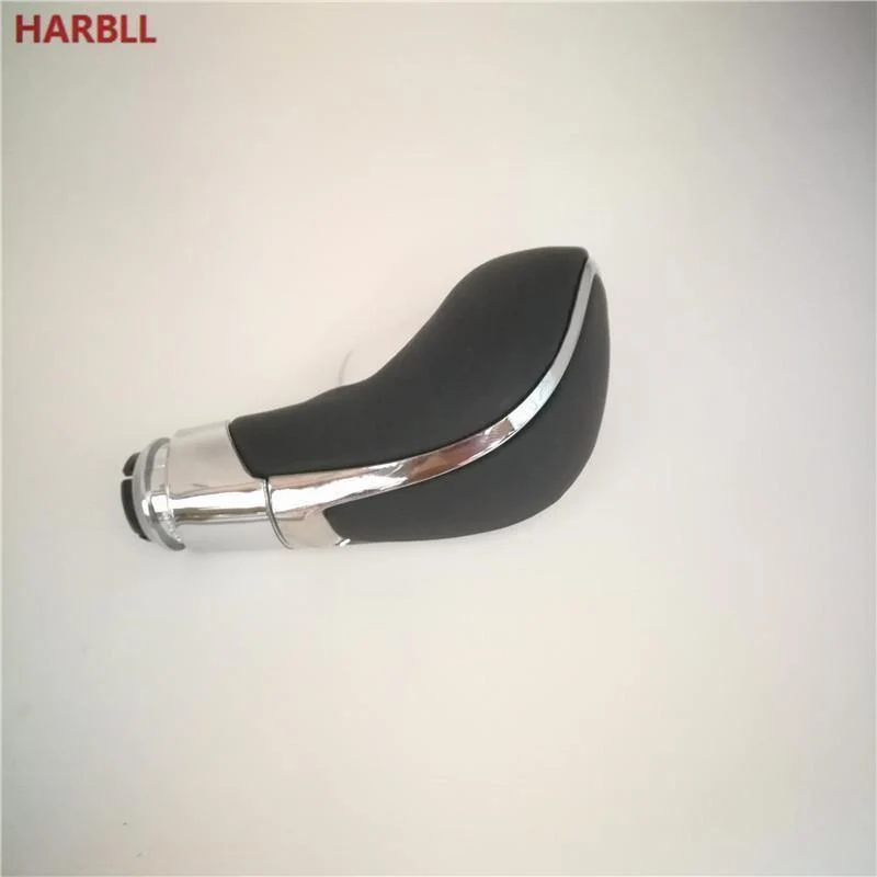 Schwarz Chrom PU Leder Automatikgetriebe Schaltknauf für Opel Vauxhall Insignia Buick Regal 20986271
