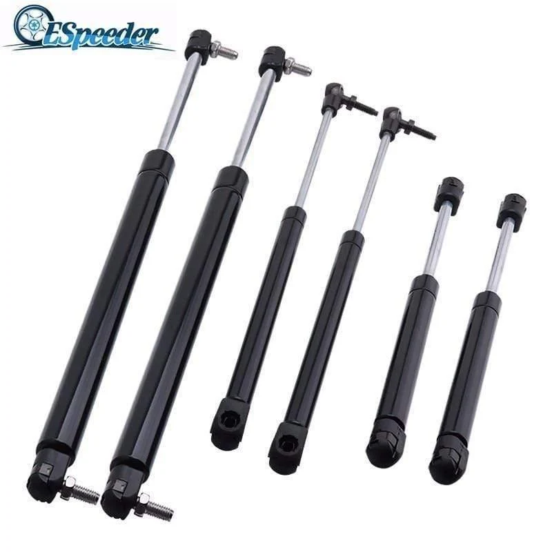 6Pcs Auto Vorderen Haube Hinten Fenster Heckklappe Boot Ändern Gas Streben Für Jeep Grand Cherokee WJ/WG 1999 2000 2001 2002 2003 2004