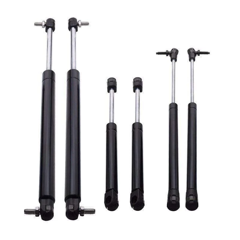 6Pcs Auto Vorderen Haube Hinten Fenster Heckklappe Boot Ändern Gas Streben Für Jeep Grand Cherokee WJ/WG 1999 2000 2001 2002 2003 2004