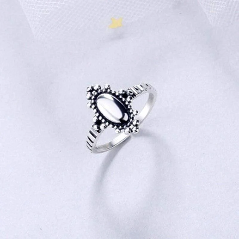 925 Silber Damenring Einfache Punk Elegante Hochzeit Verlobungsfeier Ring Weiblichen Schmuck Boho Geburtstagsgeschenk