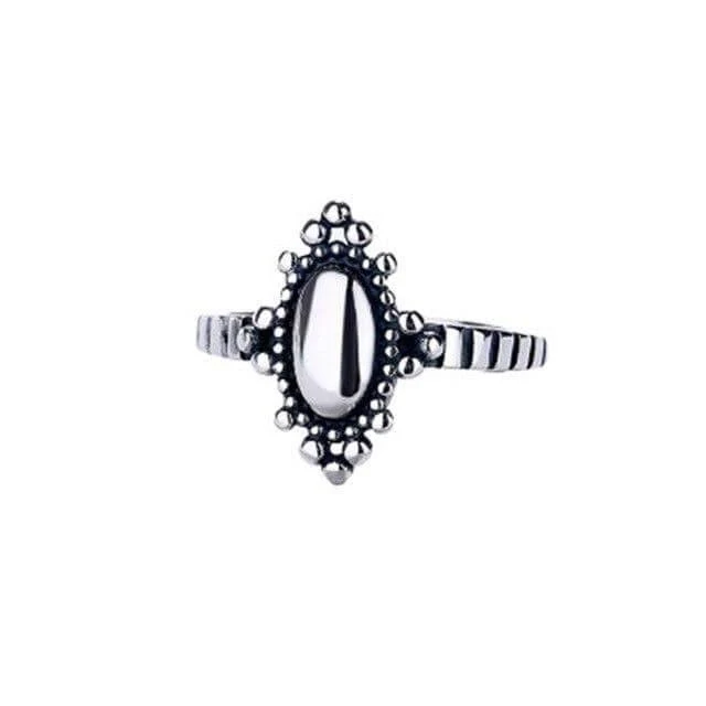925 Silber Damenring Einfache Punk Elegante Hochzeit Verlobungsfeier Ring Weiblichen Schmuck Boho Geburtstagsgeschenk