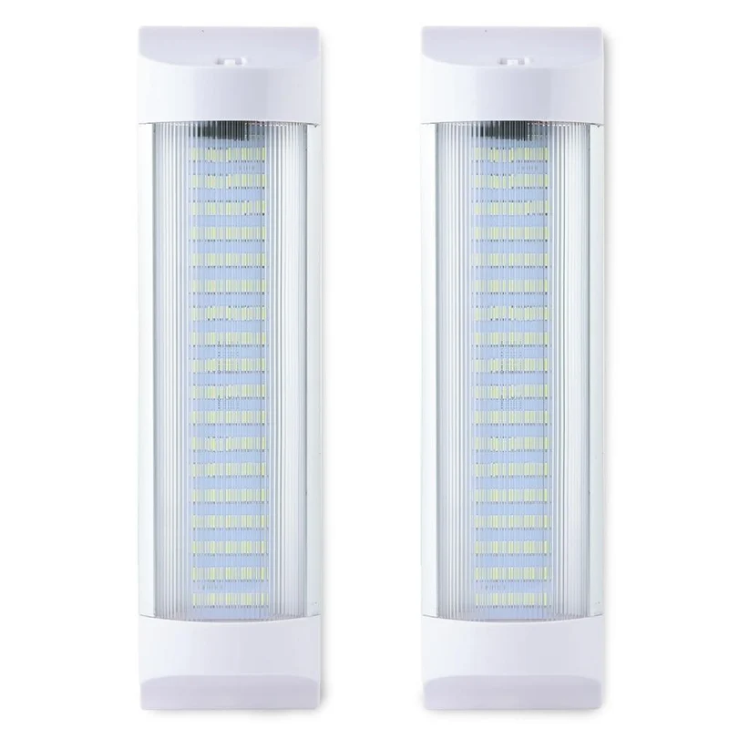 11 "10W Auto 72 LED Weiß Deckenleuchte Rohr Lampen Auto Innen Led Lichtleiste mit Schalter für Van Lorry Truck RV Camper