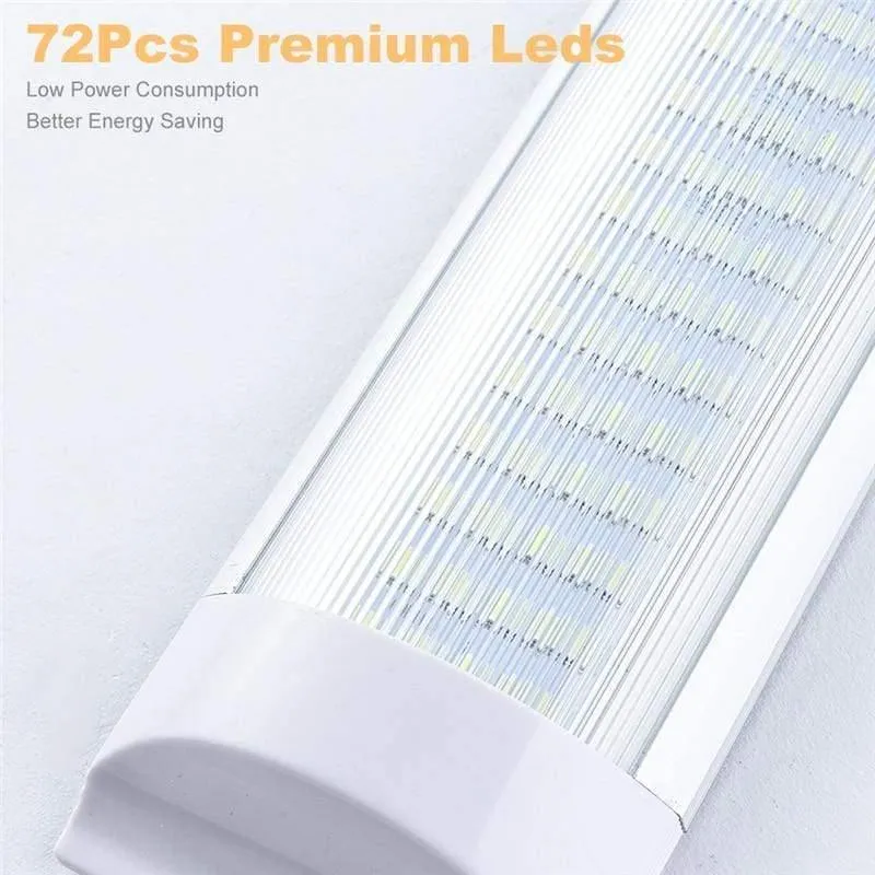 11 "10W Auto 72 LED Weiß Deckenleuchte Rohr Lampen Auto Innen Led Lichtleiste mit Schalter für Van Lorry Truck RV Camper