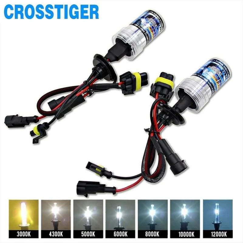 2 stücke 12V 55W Xenon H7 HID Conversion Kit H1 H3 H11 9005 Birne Auto Auto Scheinwerfer Lampe 3000k 4300k 5000K 6000k 8000K 12000K