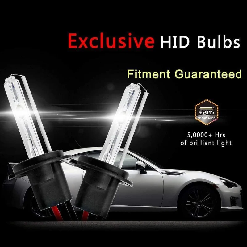 2 stücke 12V 55W Xenon H7 HID Conversion Kit H1 H3 H11 9005 Birne Auto Auto Scheinwerfer Lampe 3000k 4300k 5000K 6000k 8000K 12000K