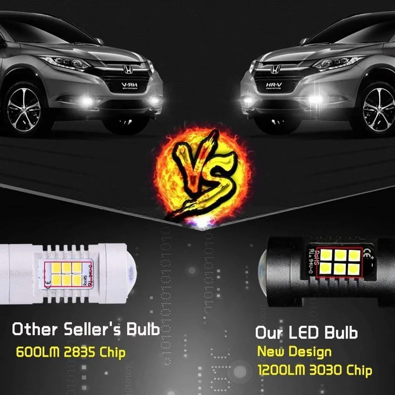 2pcs 1200Lm T20 W21W LED W21 / 5W LED WY21W 7440 7443 LED-Lampe T25 3157 3156 p27 / 7w Blinker für Kfz-Rückfahrscheinwerfer 12V