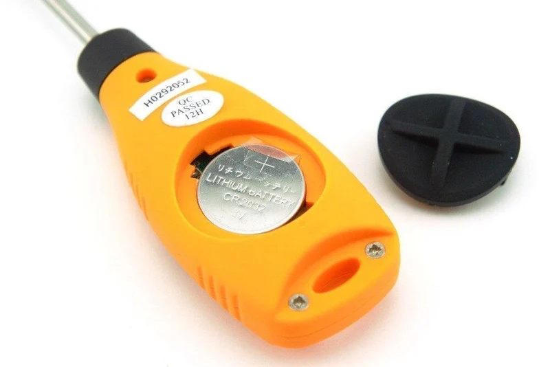 Digitales Sondenthermometer mit Edelstahlsonde, Küchentemperatur-Tester, Werkzeuge für Kühlung, Heizung, Lebensmittelverarbeitung (AR212)