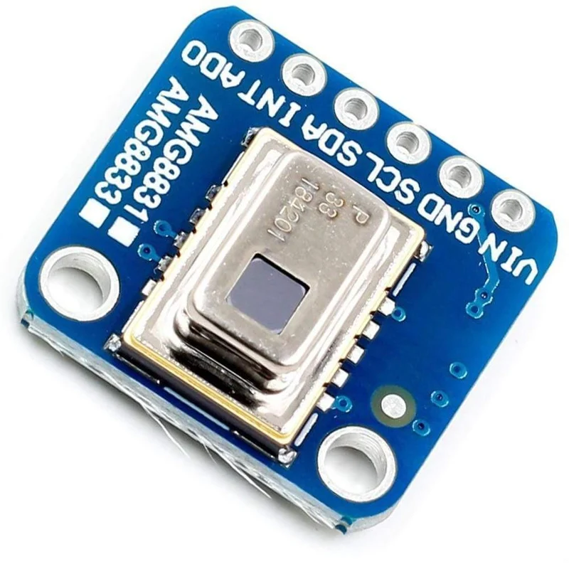AMG8833 Breakout-Zubehör Array-Temperatursensor 8x8 Infrarot-Thermograph IR-Wärmebildkamera Elektronisches Werkzeug für Arduino