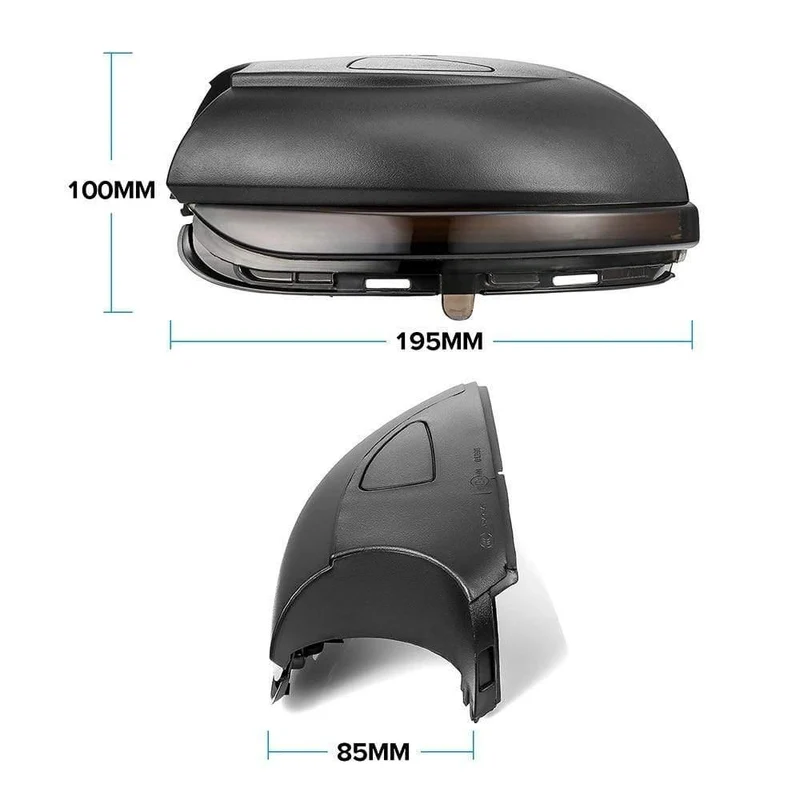 Dynamische Blinker LED Blinker Licht Für Volkswagen VW GOLF 6 VI MK6 GTI R linie R20 Touran Seite Spiegel anzeige Sequentielle