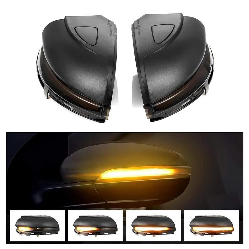 Dynamische Blinker LED Blinker Licht Für Volkswagen VW GOLF 6 VI MK6 GTI R linie R20 Touran Seite Spiegel anzeige Sequentielle