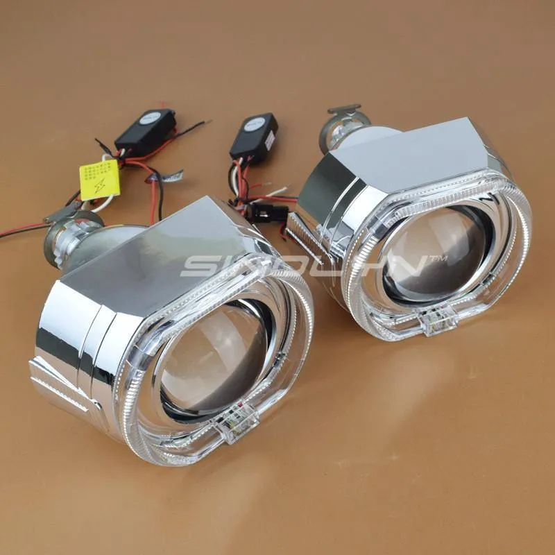 H4 H7 Bi-Xenon Projektor Kit Scheinwerfer Linsen
