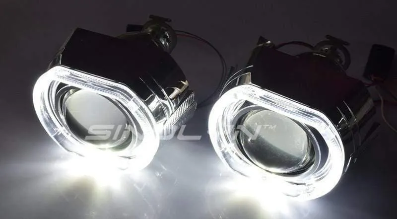 H4 H7 Bi-Xenon Projektor Kit Scheinwerfer Linsen
