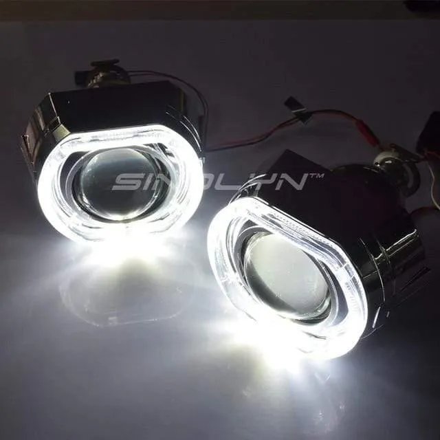 H4 H7 Bi-Xenon Projektor Kit Scheinwerfer Linsen