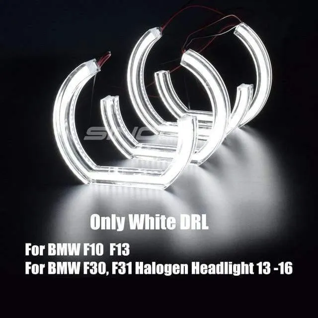 LED Angel Eyes Halo Ringe 3D DTM LCI M4 Stil Für BMW E90 E92 F30 F31 E60 E82 M5 Blinker weiß Gelb Switchback Zubehör