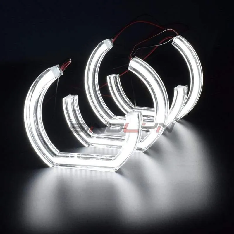 LED Angel Eyes Halo Ringe 3D DTM LCI M4 Stil Für BMW E90 E92 F30 F31 E60 E82 M5 Blinker weiß Gelb Switchback Zubehör