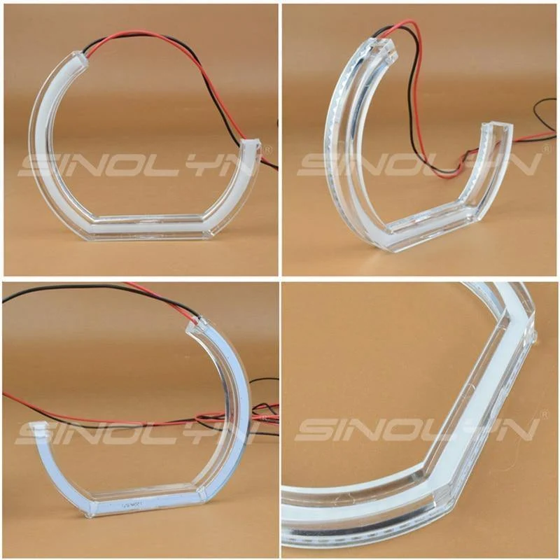 LED Angel Eyes Halo Ringe 3D DTM LCI M4 Stil Für BMW E90 E92 F30 F31 E60 E82 M5 Blinker weiß Gelb Switchback Zubehör