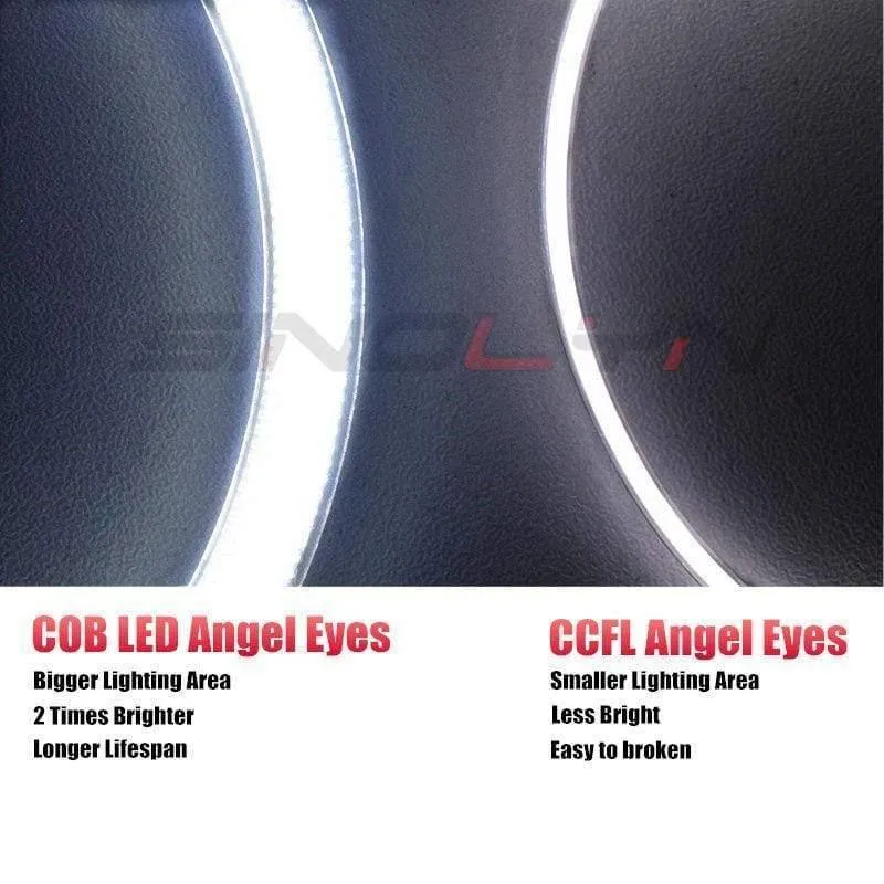 LED Angel Eyes Halo Ringe 3D DTM LCI M4 Stil Für BMW E90 E92 F30 F31 E60 E82 M5 Blinker weiß Gelb Switchback Zubehör