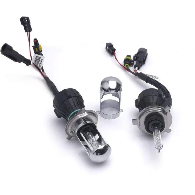 DC 12V 55W Bi-Xenon H4 55w Bixenon-Versteckset H4-3 High / Low-Versteckset 4300k 5000k 6000k 8000k 3000k 10000k 12000k für Autoscheinwerfer