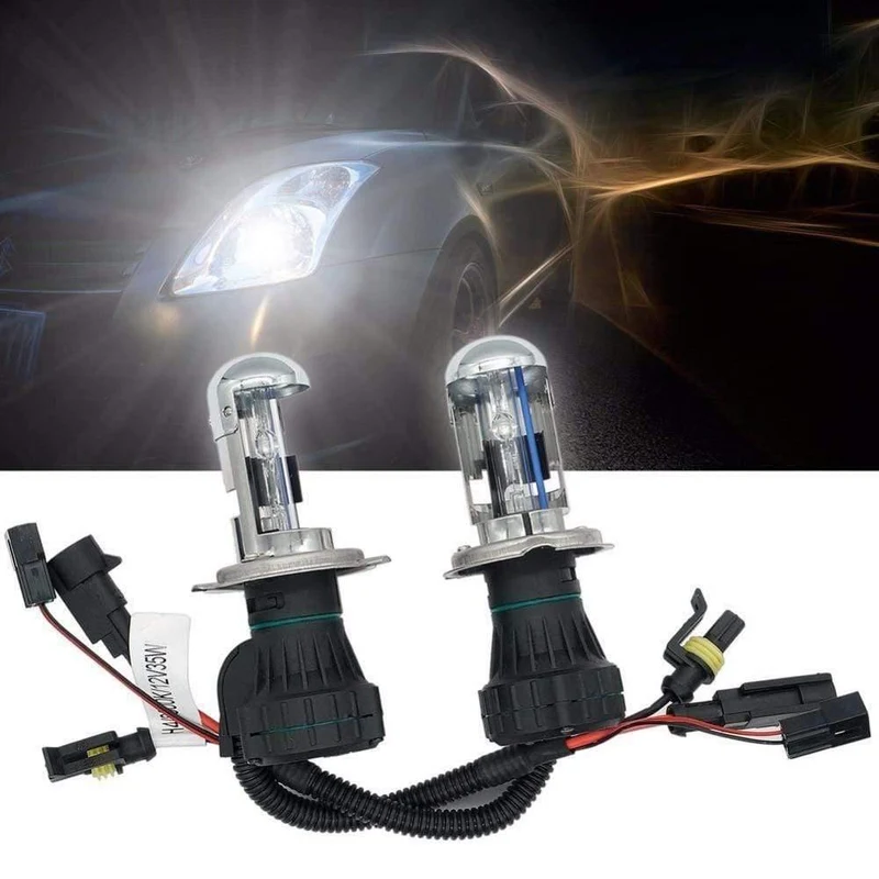 DC 12V 55W Bi-Xenon H4 55w Bixenon-Versteckset H4-3 High / Low-Versteckset 4300k 5000k 6000k 8000k 3000k 10000k 12000k für Autoscheinwerfer