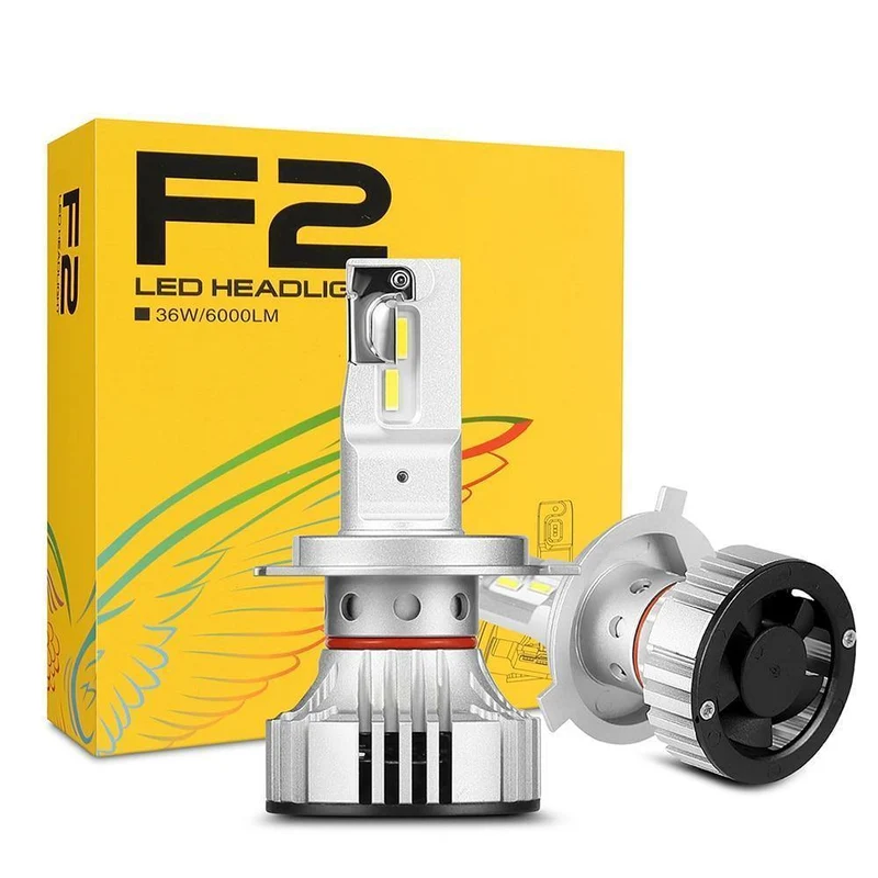 F2 H4 Autoscheinwerfer H7 H4 LED H8/H11 HB3/9005 HB4/9006 H1 H3 9012 H13 9004 9007 72W 12000lm Autobirne Scheinwerfer 6000K Arbeitsscheinwerfer