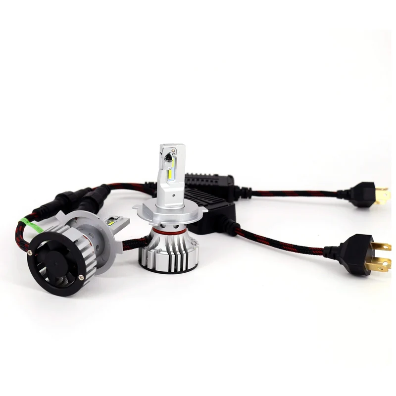 F2 H4 Autoscheinwerfer H7 H4 LED H8/H11 HB3/9005 HB4/9006 H1 H3 9012 H13 9004 9007 72W 12000lm Autobirne Scheinwerfer 6000K Arbeitsscheinwerfer