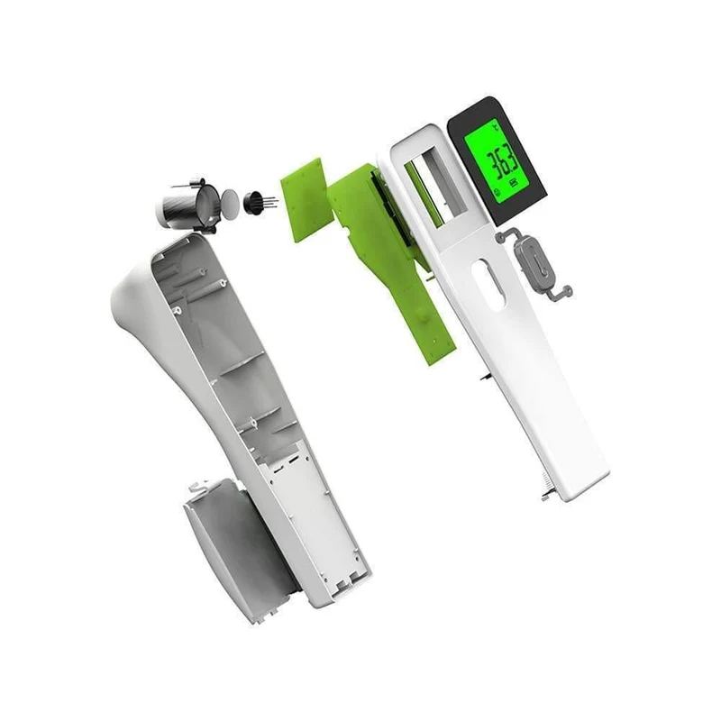 Infrarot Stirn Digital berührungslos Körpertemperaturmessung Körper Digital Infrarot Baby Adult LCD Ohr Ohr Termometro Infrarojo