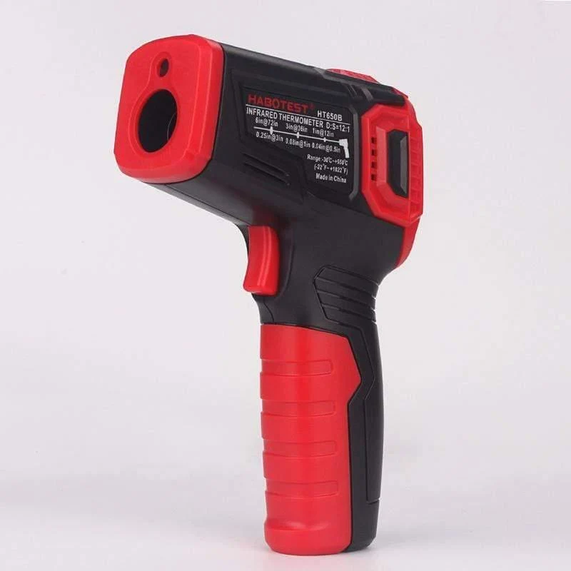 Habotest HT650B Temperaturmesser Laser Infrarot Digital Termometer Outdoor Meteo Station