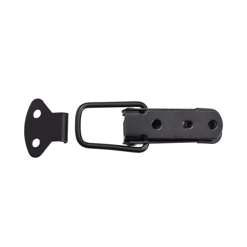 2PCS Sicherheitshaken-Verschluss-Clip-Kit Auto-Schnellverschluss-Stoßfänger-Schnallen-Verschluss Kofferraum vorne hinten Stoßfänger-Luke-Schnallen-Verschluss