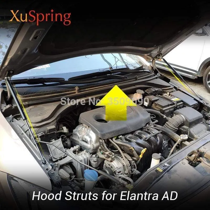 Auto Haube Abdeckung Unterstützung Heber Schock Halterung Strut Bars Stange für Hyundai Elantra AD 2015-2019 Avante Super Elantra Auto-styling