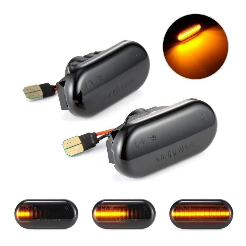 Auto Blinker LED Blinker Blinker Lampe Signal Lampe Seite Marker 26160AX00A Für Nissan Qashqai Navara Micra