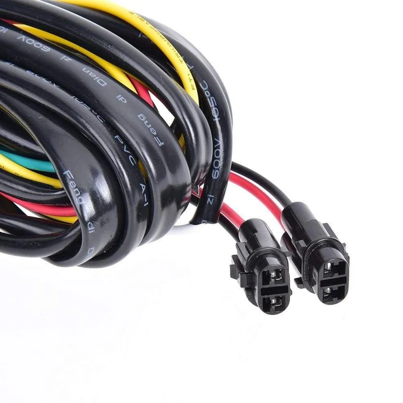 DRL-Tagfahrlicht-Kabelbaum, LED-Lichtrelaissteuerung, Ein-/Aus-Dimmerlampensatz für Auto-DRL-Lichtrelais, DC 12 V, 2.5 A, 30 W