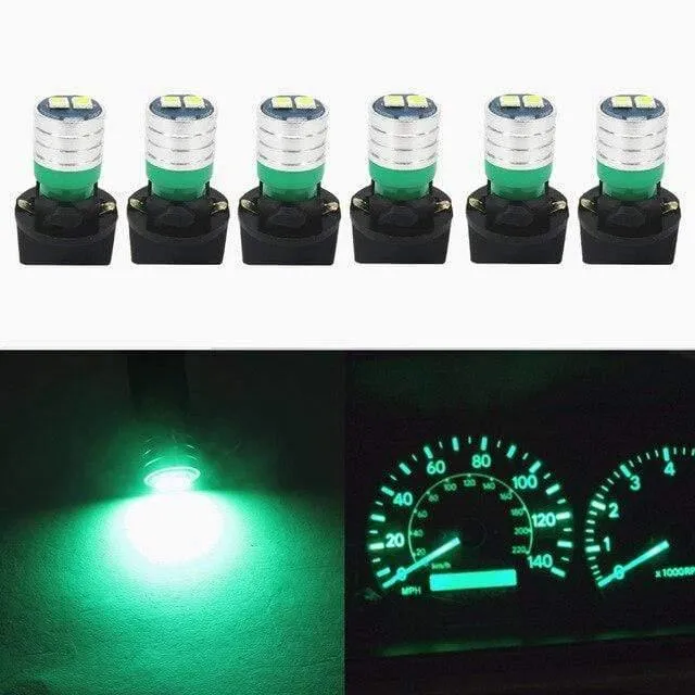 T10 Led Innen Lichter Auto Gauge Dashboard Dash Licht Instrument Cluster Panel W5W 194 Birne Twist Sockel PC195 PC194 PC168