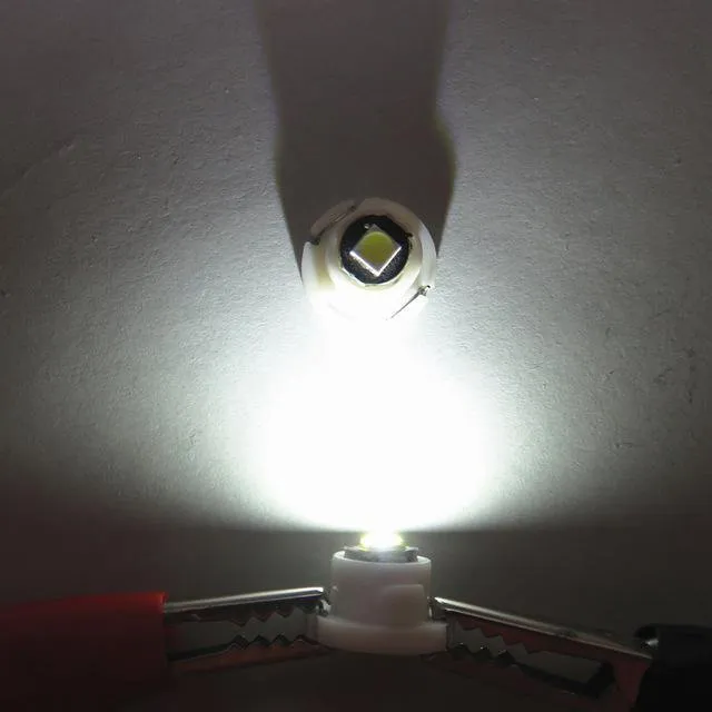 WLJH 10x T3 T4.2 T4.7 Led Neo Wedge 3030 SMD Heizung A/C Klimaregelung Hintergrundbeleuchtung Messgerät Instrument Armaturenbrett Licht Lampe für Auto