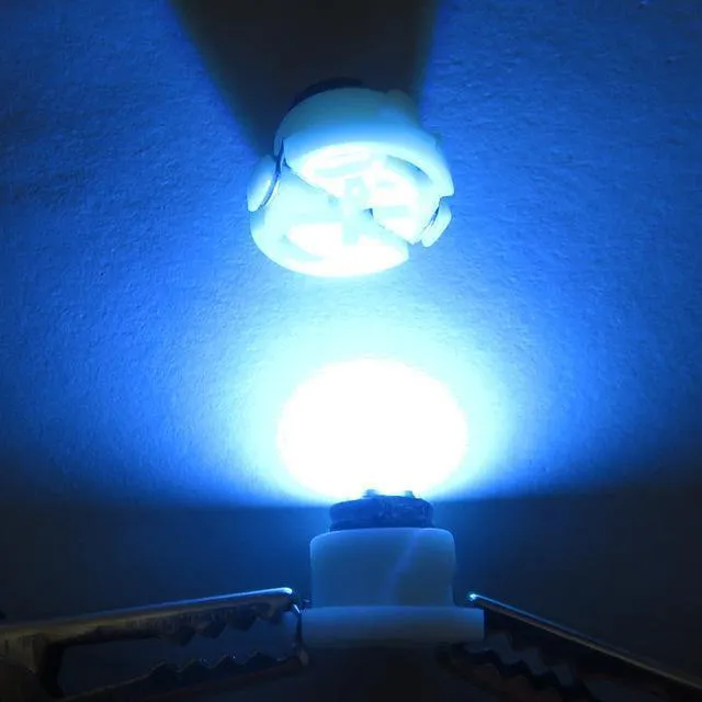 WLJH 10x T3 T4.2 T4.7 Led Neo Wedge 3030 SMD Heizung A/C Klimaregelung Hintergrundbeleuchtung Messgerät Instrument Armaturenbrett Licht Lampe für Auto