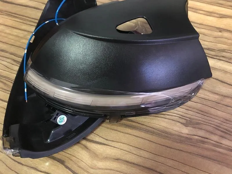 Seite Flügel Dynamische Blinker Licht Auto zubehör Für VW Passat B7 CC Käfer Scirocco Jetta MK6 Euro Rückspiegel Anzeige
