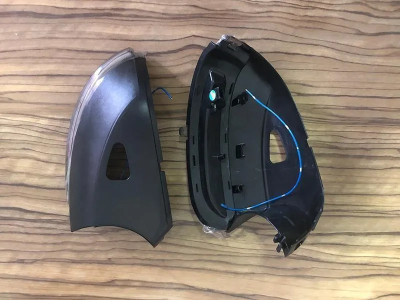 Seite Flügel Dynamische Blinker Licht Auto zubehör Für VW Passat B7 CC Käfer Scirocco Jetta MK6 Euro Rückspiegel Anzeige