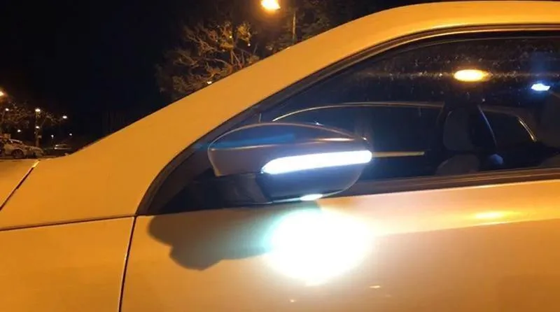 Seite Flügel Dynamische Blinker Licht Auto zubehör Für VW Passat B7 CC Käfer Scirocco Jetta MK6 Euro Rückspiegel Anzeige