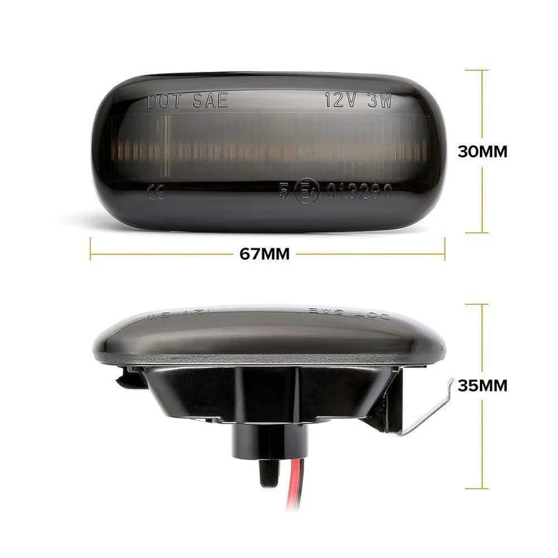 2 stücke Led Dynamische Seitenmarkierung Blinker Sequentielle Blinker Für Audi A3 S3 8 A4 S4 RS4 B6 B7 B8 A6 S6 RS6 C5 C7