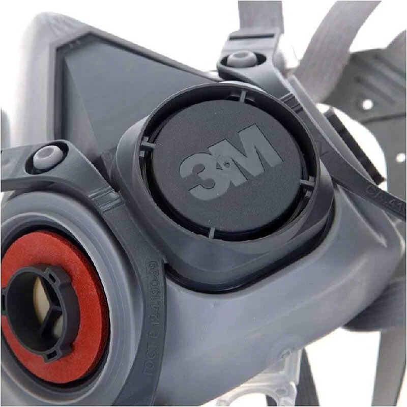 3M Mask 6200 19 In 1 PM2.5 Industriegasmaske Half Face Painting Sprühen Atemschutzgerät Sicherheitsarbeitsfilter Staubmaske Staubschutz