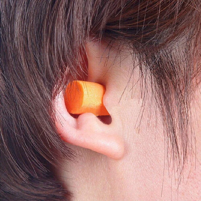 3M 1100 Foam Ear Plug Uncorded Earplugs 29 dB Geräuschreduzierung 10 Paar Einzelverpackung