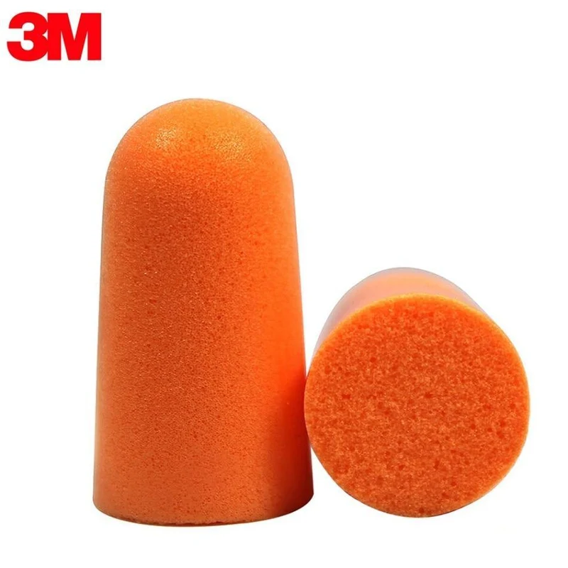 3M 1100 Foam Ear Plug Uncorded Earplugs 29 dB Rauschunterdrückung 200 Paar Einzelverpackung (200 Paare für 1100)