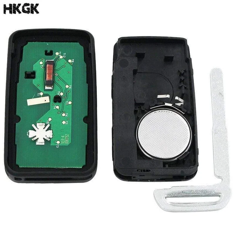 5 Tasten Funkschlüssel Autoschlüssel KYDZ für Volvo XC60 S60 S60L V40 V60 434 MHz ID46 Chip ungeschnittene Klinge
