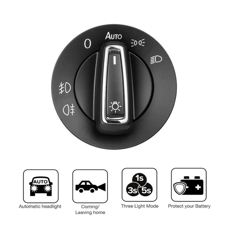 Auto Scheinwerfer Nebel Lampe Schalter Scheinwerfer Schalter Auto Zubehör Für Volkswagen Golf Mk4 Passat B5 Polo Auto Styling