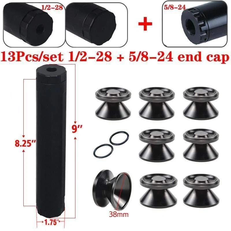 1 / 2-28 Kraftstofffilter Solvent D Cell Aluminium-Vorratsbecher Für NAPA 4003 WIX 24003 Kraftstofffilter 6061-T6 Part Black