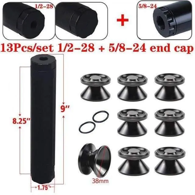 1 / 2-28 Kraftstofffilter Solvent D Cell Aluminium-Vorratsbecher Für NAPA 4003 WIX 24003 Kraftstofffilter 6061-T6 Part Black
