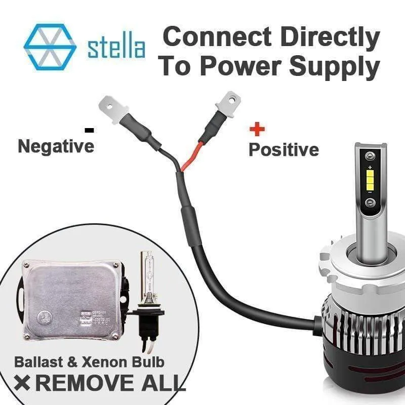 2 stücke Gemeinsame verwendung led D1R D1S D2R D2S D3R D3S D4R D4S led-lampe 95% canbus 6000 karat auto scheinwerfer/nebel licht für auto super helle lampe