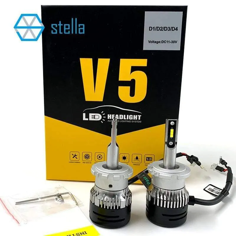 2 stücke Gemeinsame verwendung led D1R D1S D2R D2S D3R D3S D4R D4S led-lampe 95% canbus 6000 karat auto scheinwerfer/nebel licht für auto super helle lampe